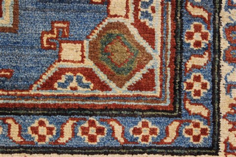 Kazak Red Hand Knotted 311 X 67 Area Rug 250-27343 Image 10