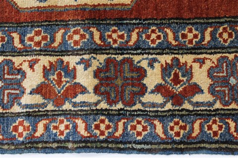 Kazak Red Hand Knotted 311 X 67 Area Rug 250-27343 Image 5