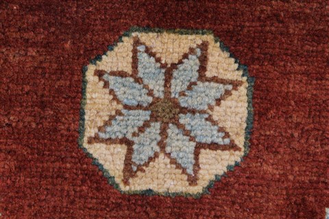 Kazak Red Hand Knotted 311 X 67 Area Rug 250-27343 Image 9