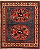 Kazak Blue Hand Knotted 411 X 510 Area Rug 253-27346 Thumb 0