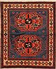 Kazak Blue Hand Knotted 411 X 510  Area Rug 253-27346 Thumb 0