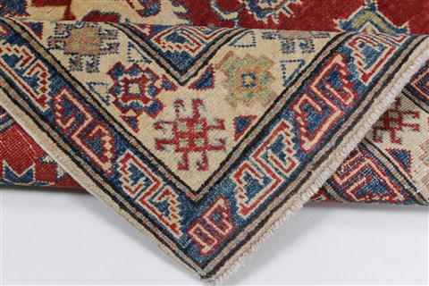 Kazak Blue Hand Knotted 40 X 50 Area Rug 250-27347 Image 2
