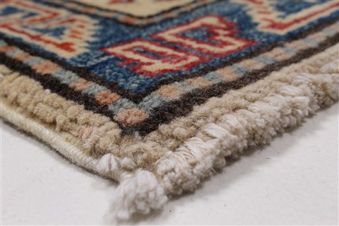 Kazak Blue Hand Knotted 40 X 50 Area Rug 250-27347 Image 8