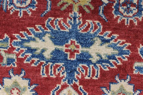 Kazak Blue Hand Knotted 40 X 50 Area Rug 250-27347 Image 9