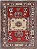 Kazak Red Hand Knotted 40 X 53  Area Rug 250-27348 Thumb 0