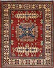 Kazak Red Hand Knotted 40 X 50  Area Rug 250-27349 Thumb 0