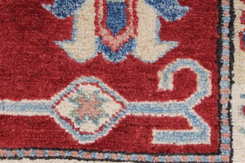 Kazak Red Hand Knotted 40 X 57 Area Rug 250-27351 Image 9