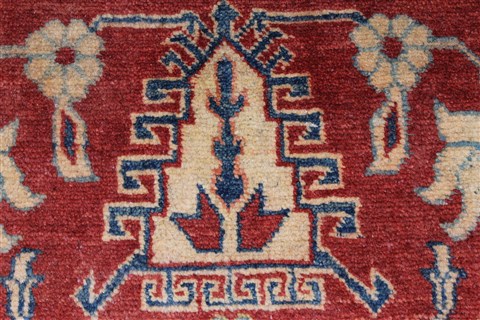 Kazak Red Hand Knotted 40 X 511 Area Rug 250-27352 Image 10