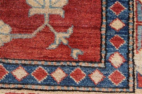 Kazak Red Hand Knotted 40 X 511 Area Rug 250-27352 Image 11