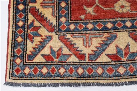 Kazak Red Hand Knotted 40 X 511 Area Rug 250-27352 Image 8