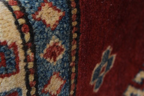 Kazak Red Hand Knotted 37 X 59 Area Rug 250-27353 Image 10