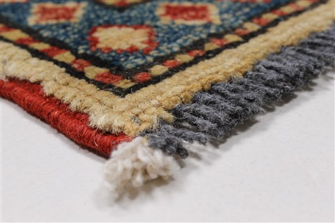 Kazak Red Hand Knotted 37 X 59 Area Rug 250-27353 Image 8