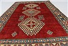 Kazak Red Hand Knotted 37 X 59  Area Rug 250-27353 Thumb 3