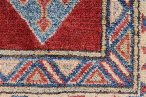 Kazak Red Hand Knotted 37 X 58 Area Rug 250-27354 Image 8