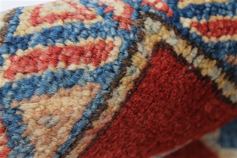 Kazak Red Hand Knotted 37 X 58 Area Rug 250-27354 Image 9