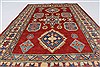 Kazak Red Hand Knotted 37 X 58  Area Rug 250-27354 Thumb 2