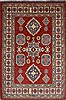 Kazak Red Hand Knotted 37 X 58 Area Rug 250-27354 Thumb 0