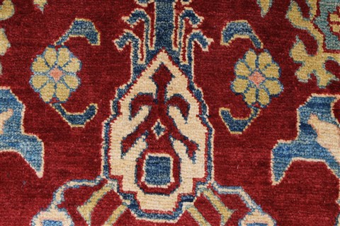 Kazak Red Hand Knotted 37 X 59 Area Rug 250-27355 Image 10