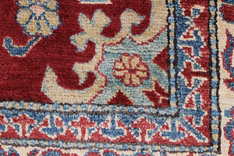 Kazak Red Hand Knotted 37 X 59 Area Rug 250-27355 Image 11