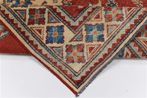 Kazak Red Hand Knotted 38 X 59 Area Rug 250-27357 Image 1