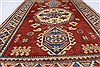 Kazak Red Hand Knotted 38 X 59  Area Rug 250-27357 Thumb 3