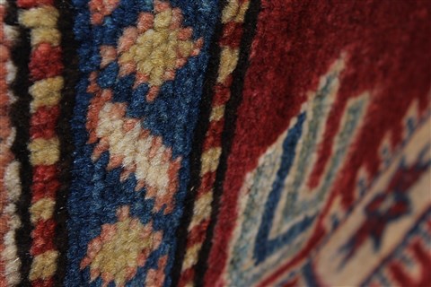 Kazak Red Hand Knotted 310 X 63 Area Rug 250-27358 Image 10