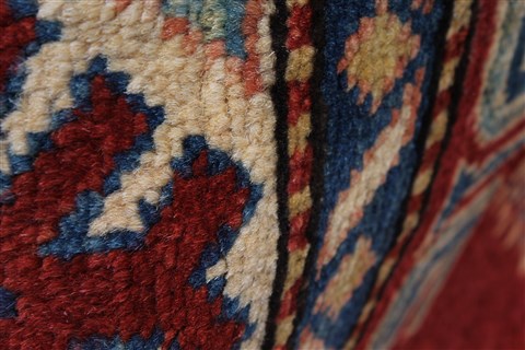 Kazak Red Hand Knotted 310 X 63 Area Rug 250-27358 Image 11