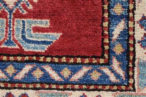 Kazak Red Hand Knotted 310 X 63 Area Rug 250-27358 Image 9