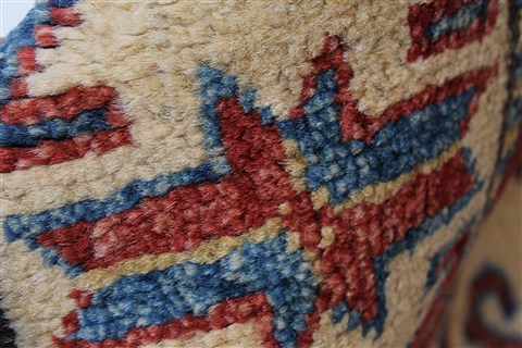 Kazak Blue Hand Knotted 310 X 59 Area Rug 250-27359 Image 12