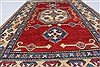 Kazak Red Hand Knotted 37 X 510  Area Rug 250-27360 Thumb 4