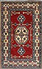 Kazak Red Hand Knotted 37 X 510 Area Rug 250-27360 Thumb 0