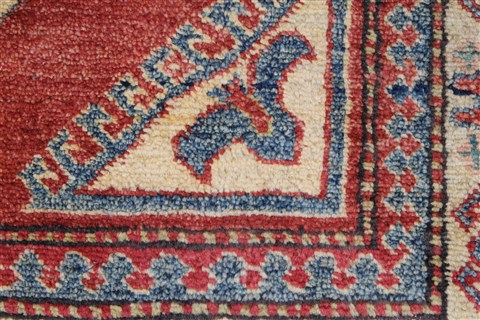 Kazak Red Hand Knotted 310 X 57 Area Rug 250-27361 Image 10