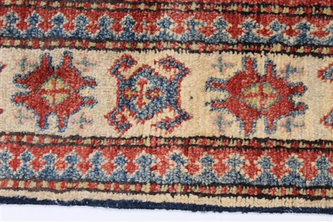 Kazak Red Hand Knotted 310 X 57 Area Rug 250-27361 Image 5