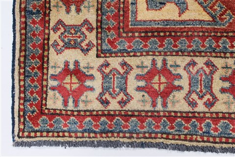 Kazak Red Hand Knotted 310 X 57 Area Rug 250-27361 Image 7