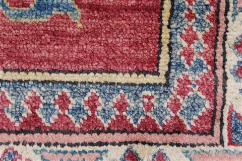 Kazak Red Hand Knotted 310 X 58 Area Rug 250-27362 Image 10
