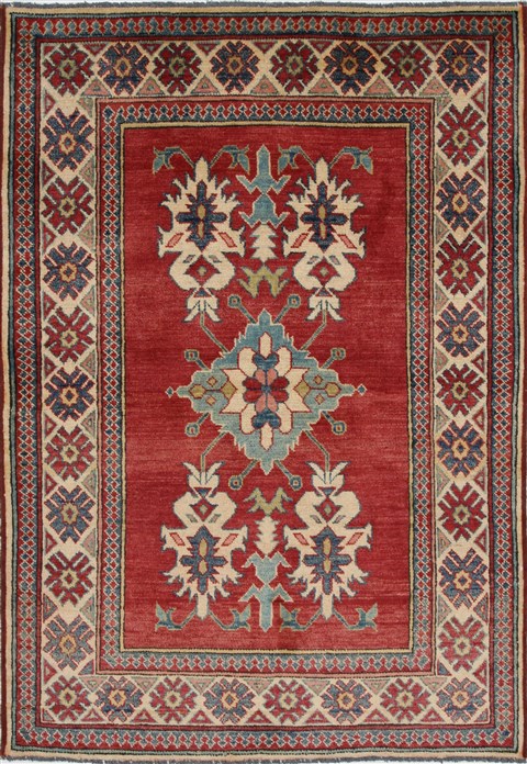 Kazak Red Hand Knotted 310 X 58 Area Rug 250-27362 Image 0