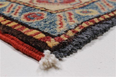 Kazak Red Hand Knotted 311 X 63 Area Rug 250-27363 Image 8