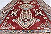 Kazak Red Hand Knotted 311 X 63  Area Rug 250-27363 Thumb 4
