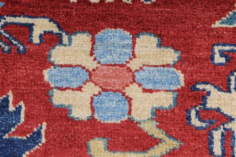 Kazak Blue Hand Knotted 41 X 510 Area Rug 250-27364 Image 10