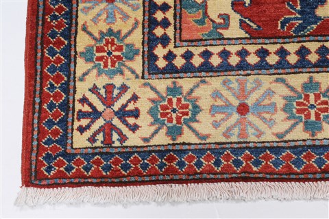 Kazak Blue Hand Knotted 41 X 510 Area Rug 250-27364 Image 8