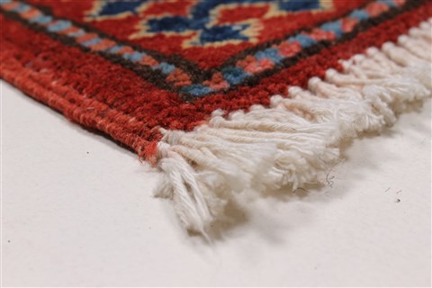 Kazak Blue Hand Knotted 41 X 510 Area Rug 250-27364 Image 9