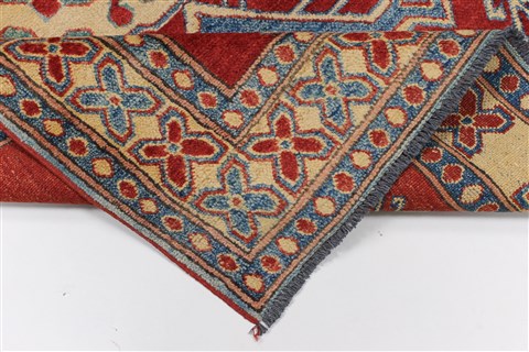 Kazak Red Hand Knotted 42 X 63 Area Rug 250-27365 Image 3