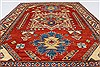 Kazak Red Hand Knotted 45 X 60  Area Rug 250-27366 Thumb 3