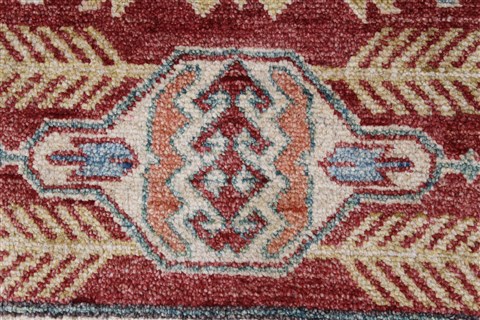 Kazak Beige Hand Knotted 310 X 61 Area Rug 250-27368 Image 11