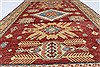 Kazak Beige Hand Knotted 310 X 61  Area Rug 250-27368 Thumb 5