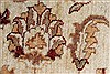 Pishavar Beige Hand Knotted 51 X 60 Area Rug 250-27369 Thumb 10