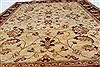 Pishavar Beige Hand Knotted 51 X 60 Area Rug 250-27369 Thumb 5