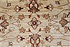 Pishavar Beige Hand Knotted 51 X 60  Area Rug 250-27369 Thumb 7