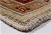 Pishavar Beige Hand Knotted 51 X 60 Area Rug 250-27369 Thumb 9
