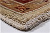 Pishavar Beige Hand Knotted 51 X 60  Area Rug 250-27369 Thumb 9